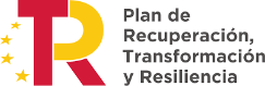 Logotipo Plan de Recuperación, Transformación y Resiliencia