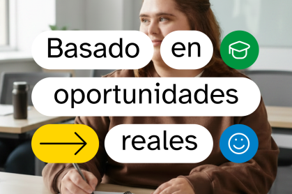 Basado en oportunidades reales